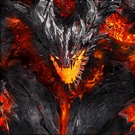 Black Smoke Murute pet artwork